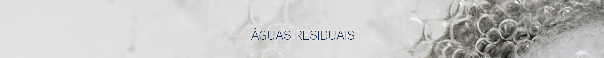 ÁGUAS Resíduais