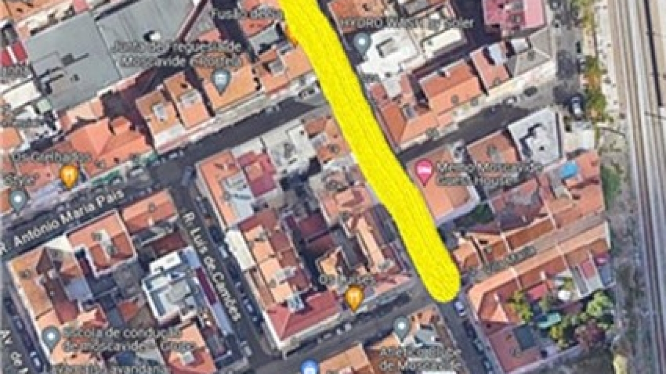 Mapa Moscavide